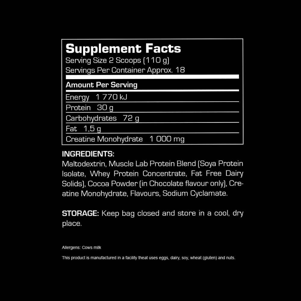 SERIOUS SIZE SUPPLEMENT FACTS
